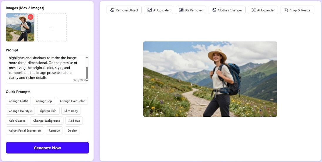 AI Photo Editor Steps