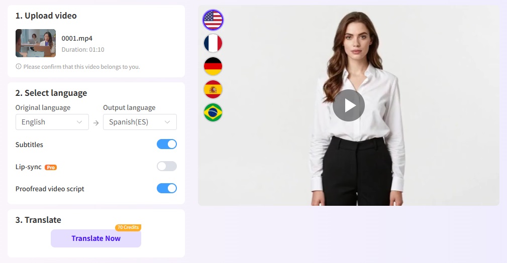 AI Video Translator Guide